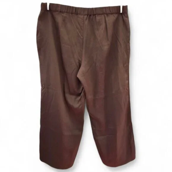 JJill Pure Jill NWOT Draped Wide Leg Pants in Shale (Size 2XL) - Picture 3 of 9